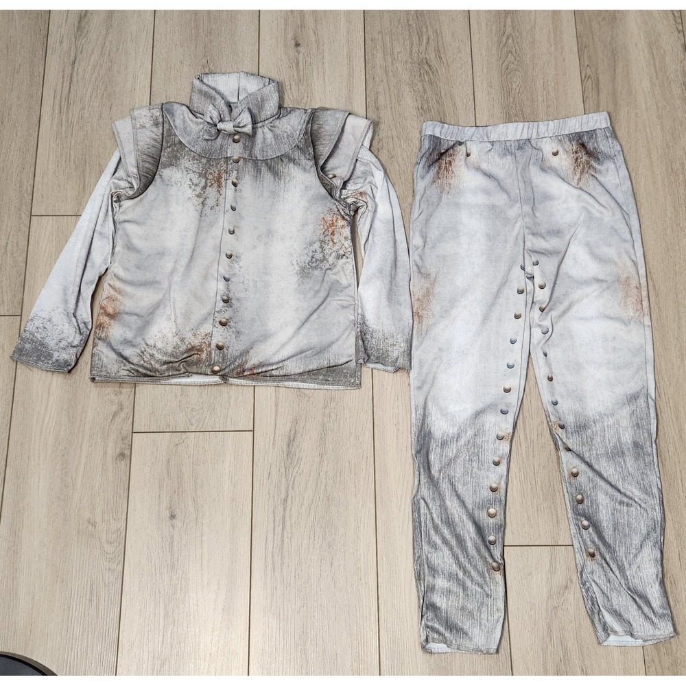 Youth Tin Man Inspired Costume Halloween Size M Wizard of Oz 2pc boys girls